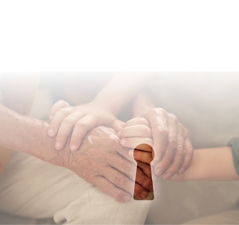 Bliski prikaz ruku kao simbol povjerenja, podrške i sigurnosti